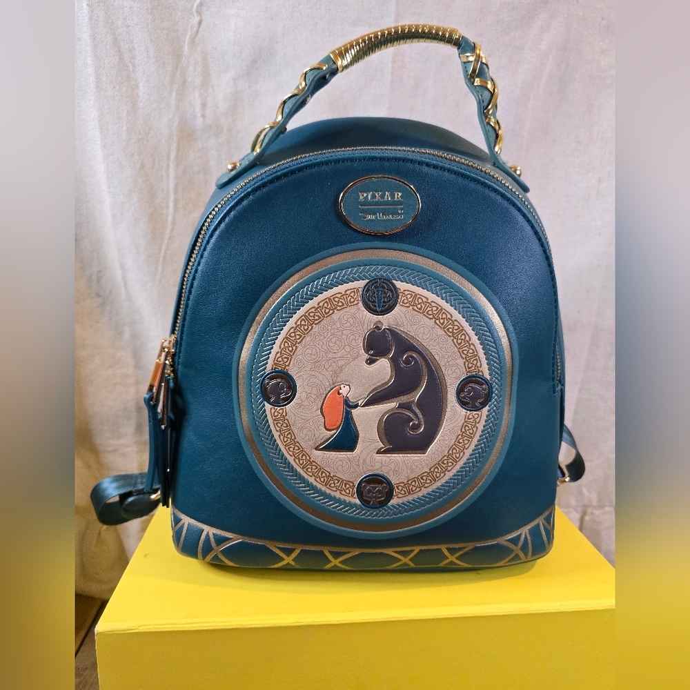 Our Universe Disney Pixar Brave  Tapestry  Blue Backpack